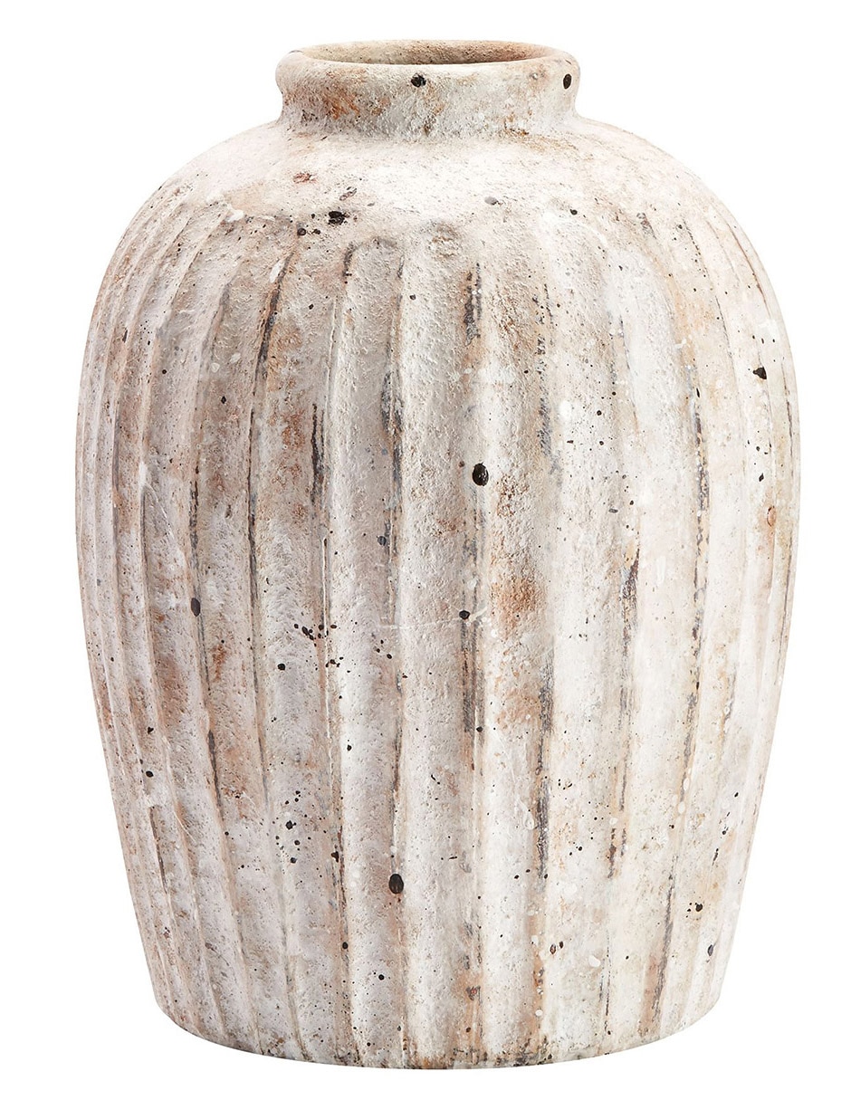 Florero Weathered Stone de terracota Florero Weathered Stone de terracota