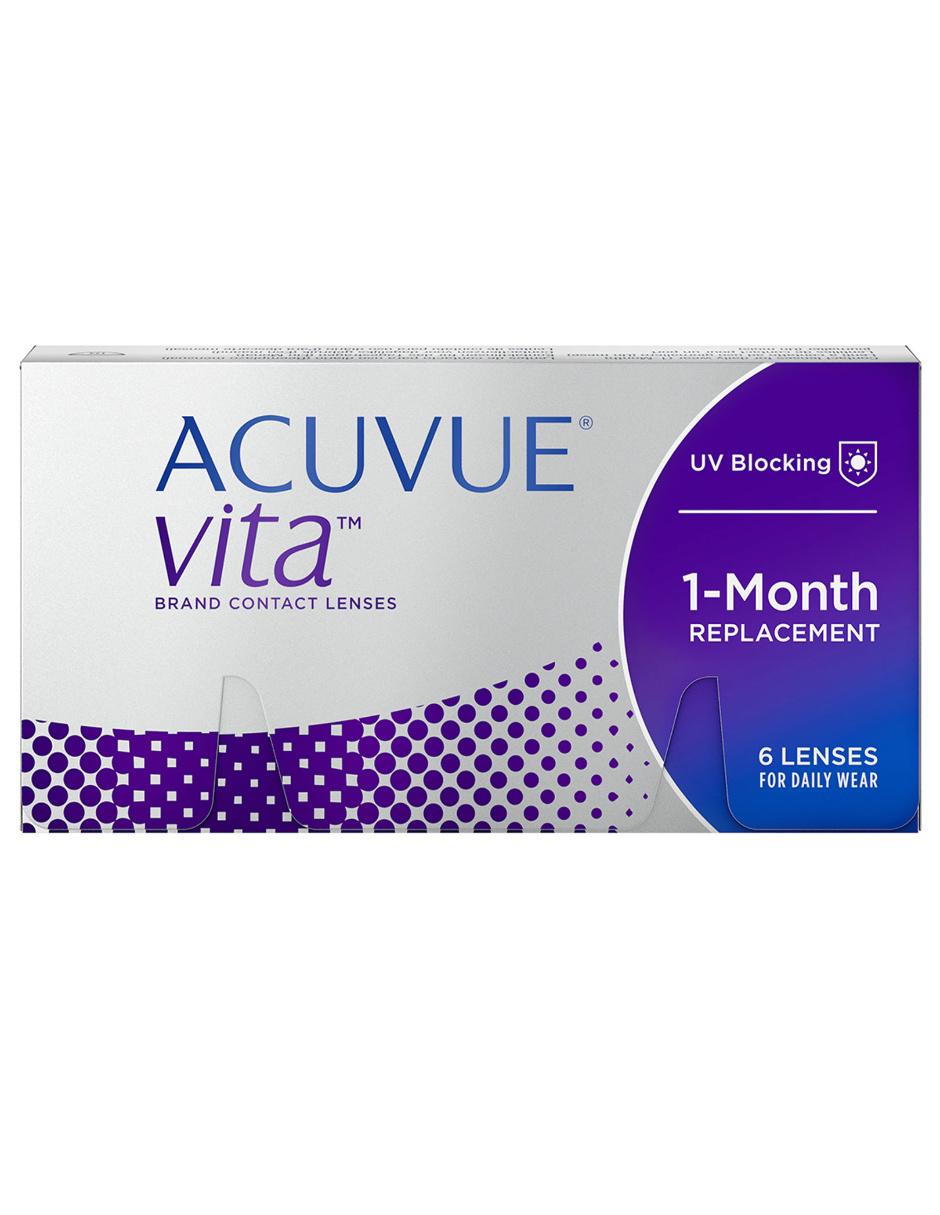 Lentes de contacto Acuvue Vita para miopía e hipermetropía