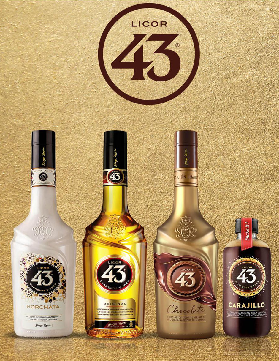 Licor de cacao Licor 43 sabor chocolate 700 ml