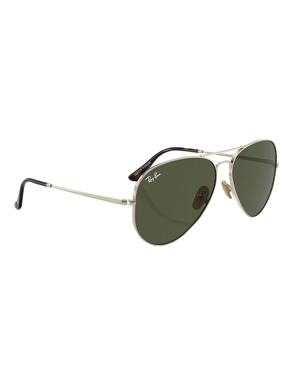 Lentes de sol Aviator Titanium unisex 4