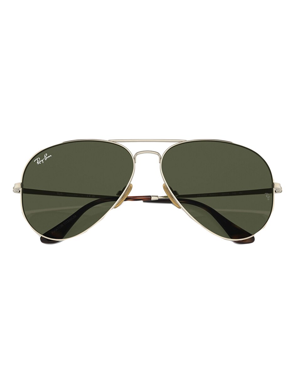 Lentes de sol Aviator Titanium unisex 6