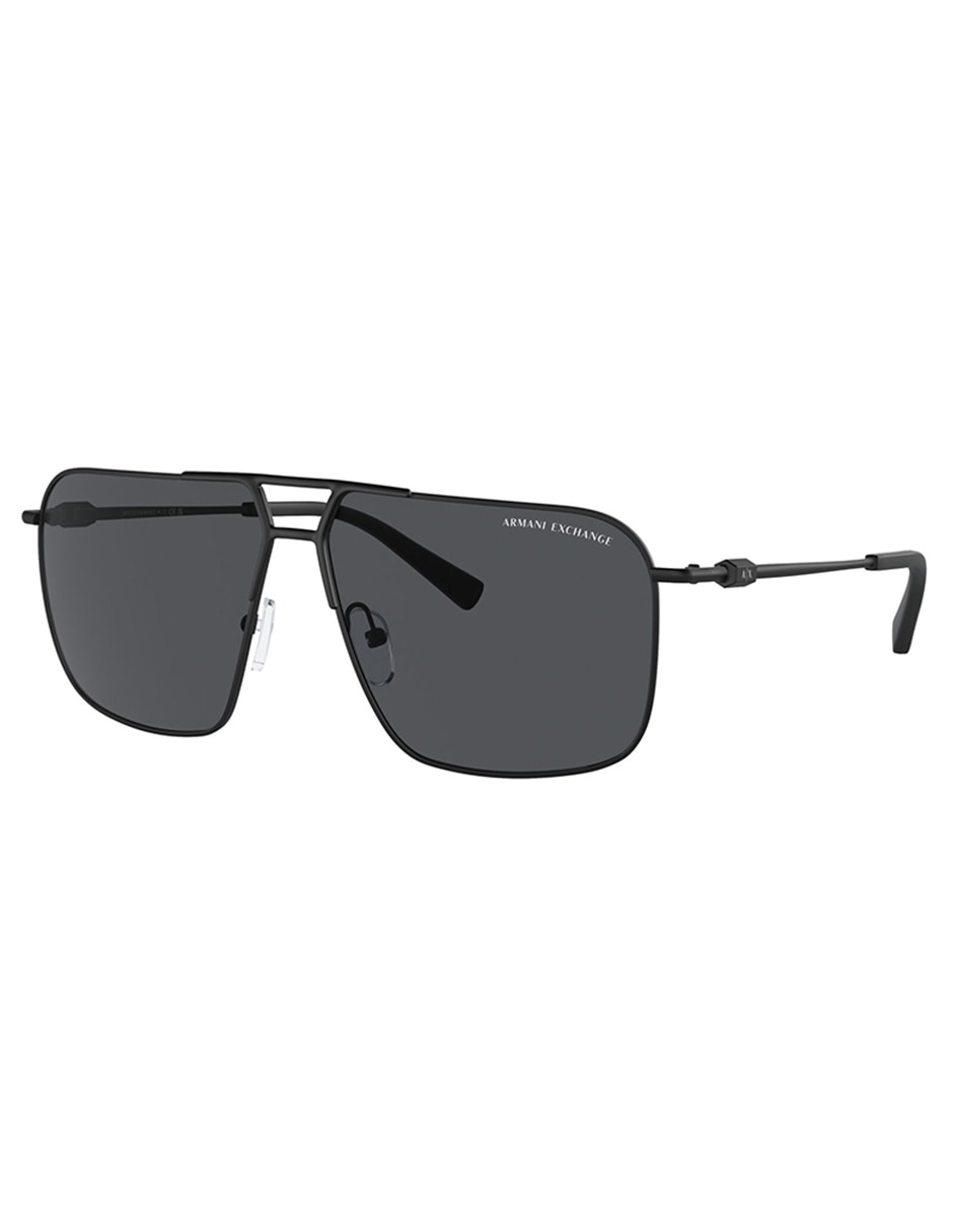 Lentes de sol A/X Armani Exchange Fast Fashion Big Flip para hombre