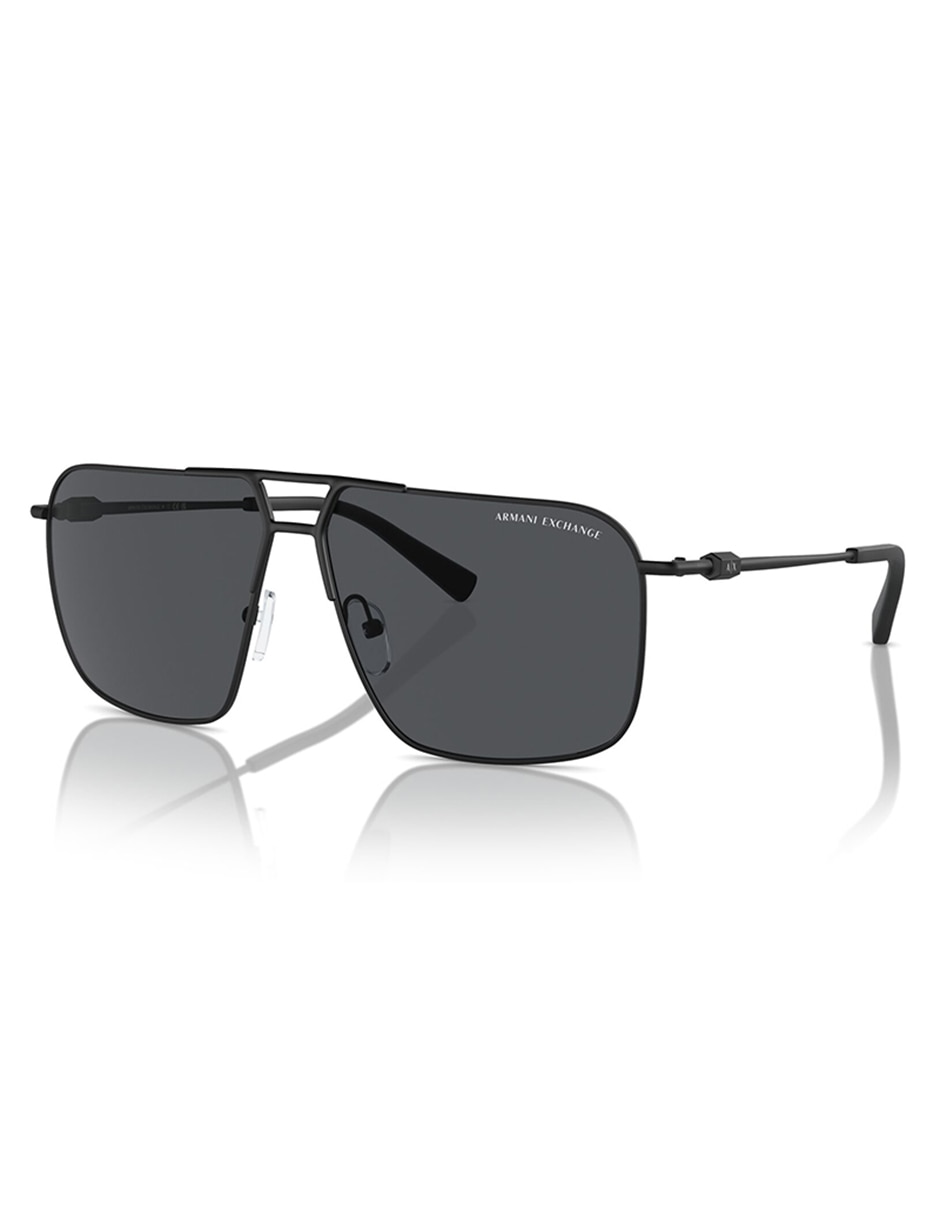 Lentes de sol A/X Armani Exchange Fast Fashion Big Flip para hombre