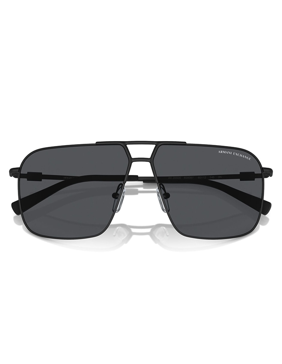 Lentes de sol A/X Armani Exchange Fast Fashion Big Flip para hombre