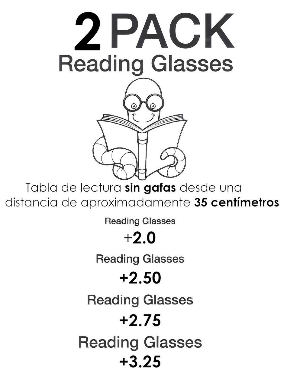 Lentes de lectura unisex 7