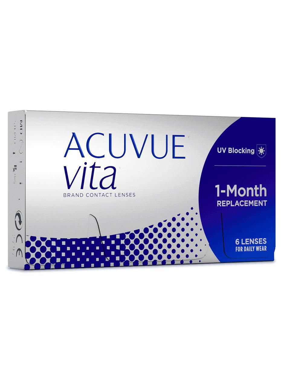 Lentes de contacto Acuvue Vita para miopía e hipermetropía