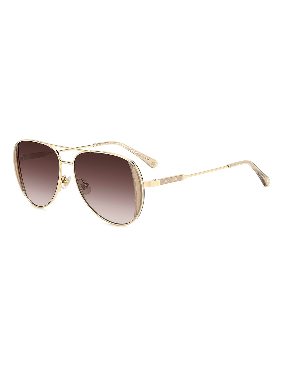 Lentes de sol Kate Spade Navy/G/S para mujer