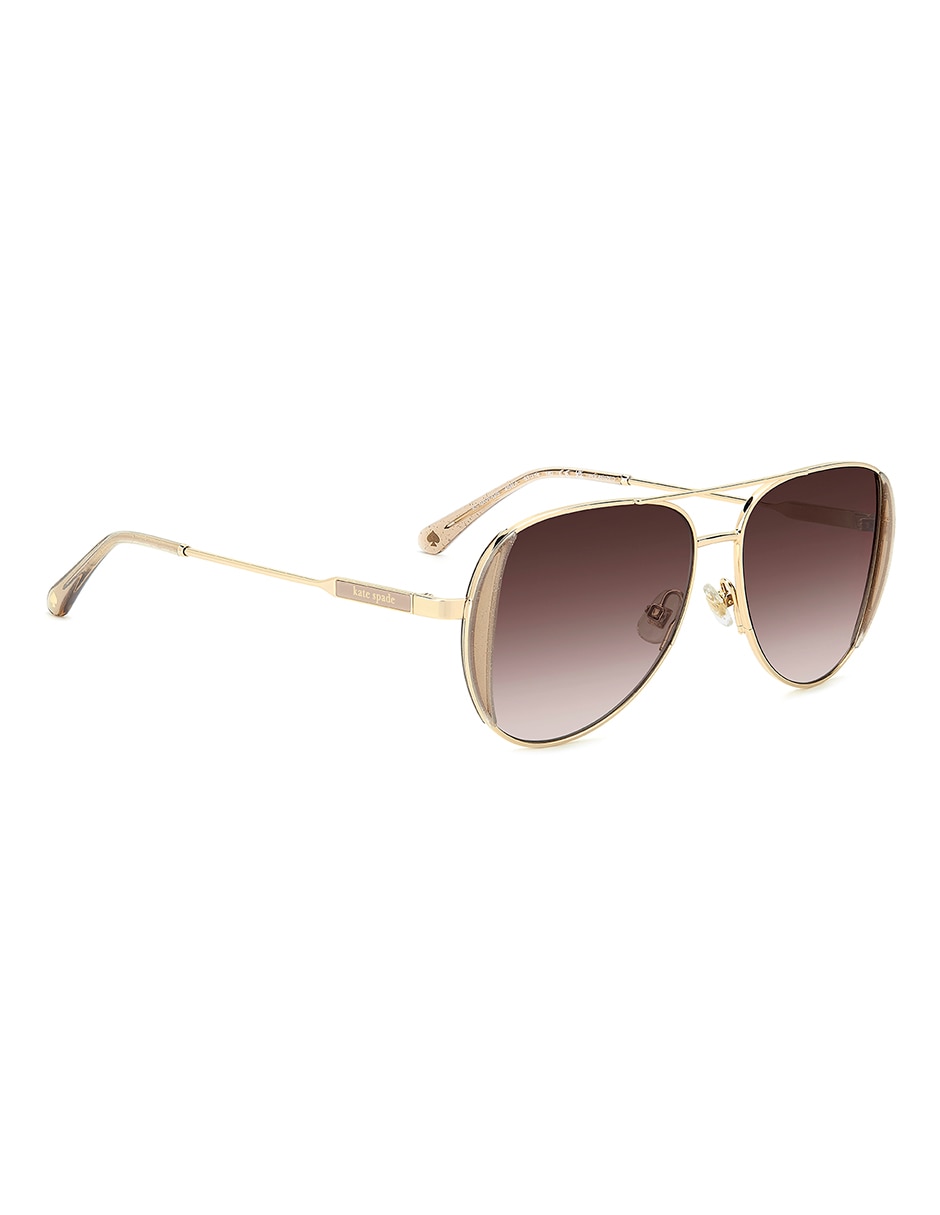 Lentes de sol Kate Spade Navy/G/S para mujer