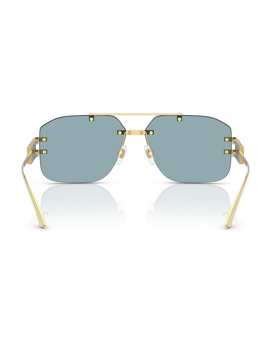 Lentes de sol damier plaque para hombre