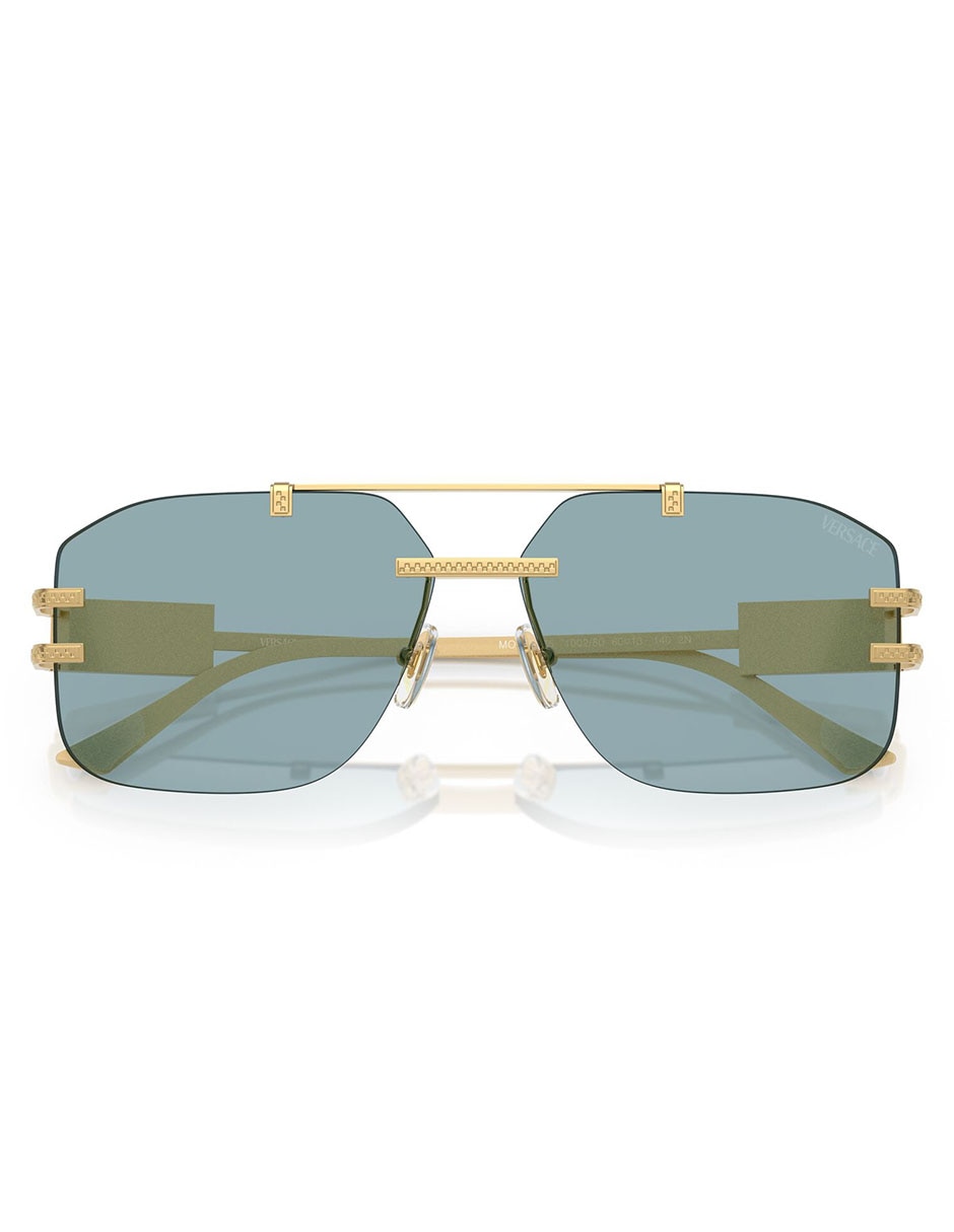 Lentes de sol damier plaque para hombre