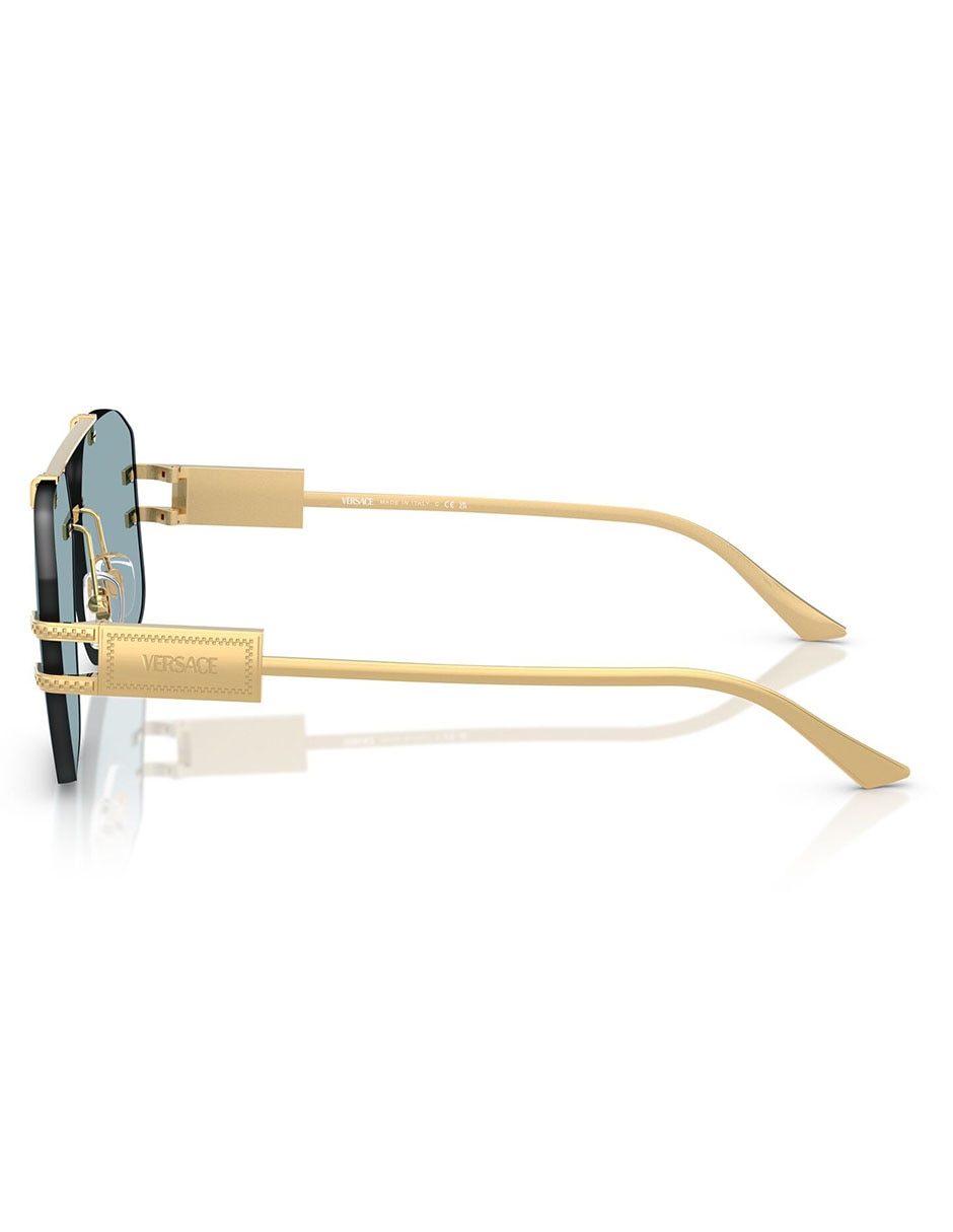 Lentes de sol damier plaque para hombre