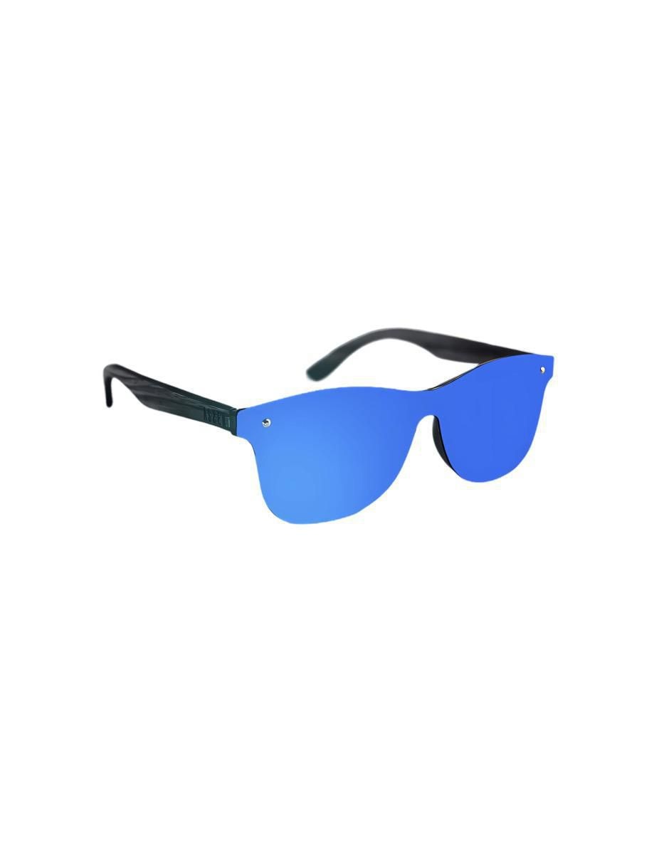 Lentes de sol Azul Negro unisex 5