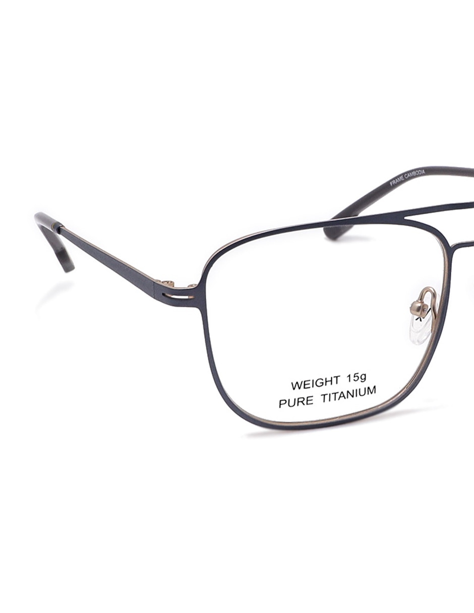 Armazón Vx Titanio 9022T para hombre