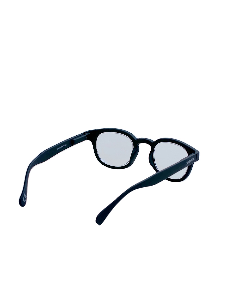 Lentes de lectura lr-p4359 negro ovalado "para" (si aplica) unisex 2