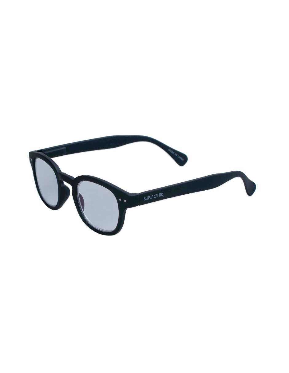 Lentes de lectura lr-p4359 negro ovalado "para" (si aplica) unisex 4