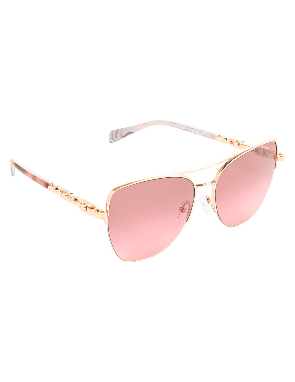 Lentes de sol Premium Fashion Dorado Beach para mujer 3