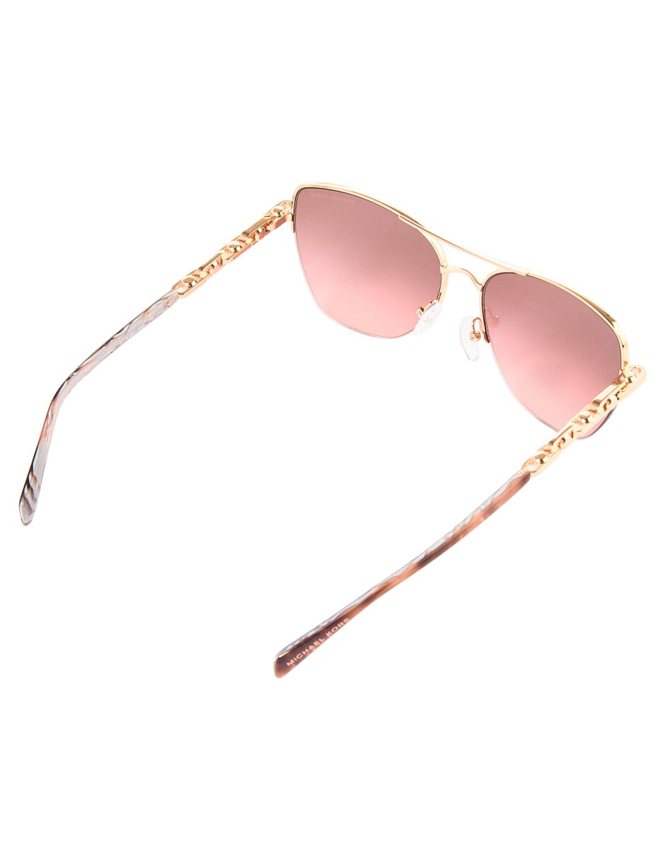 Lentes de sol Premium Fashion Dorado Beach para mujer 4