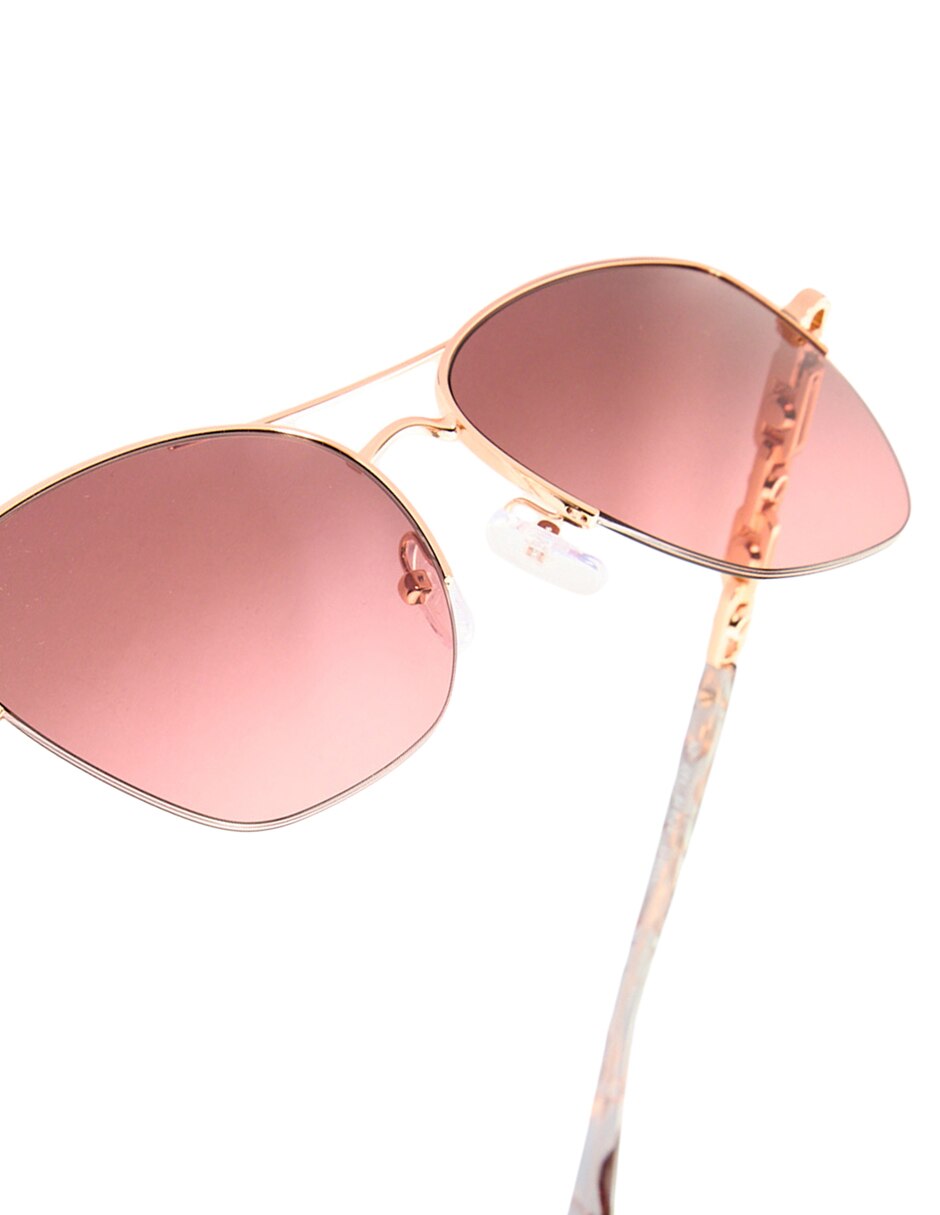 Lentes de sol Premium Fashion Dorado Beach para mujer 5