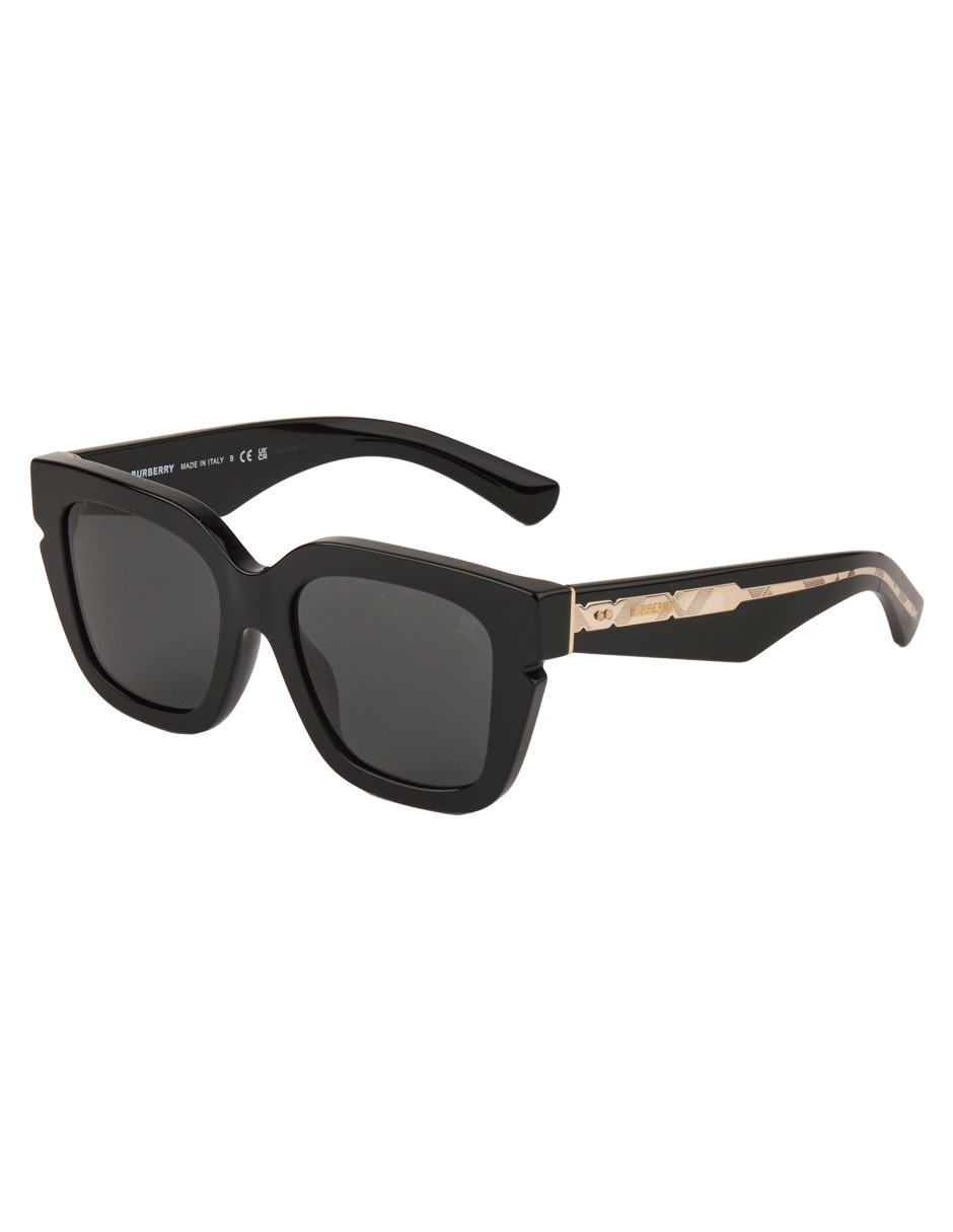 Lentes de sol Luxury Engraved Check para mujer