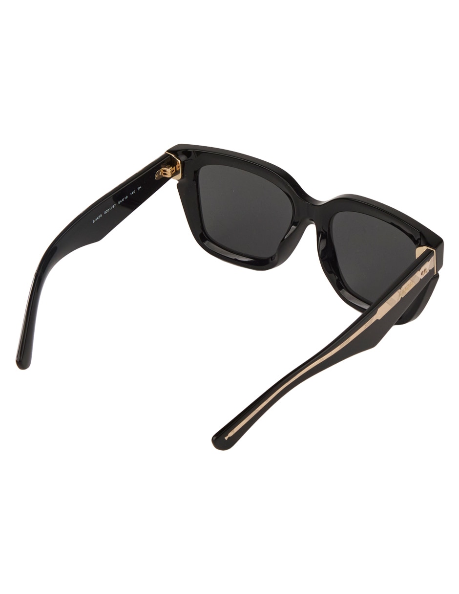 Lentes de sol Luxury Engraved Check para mujer