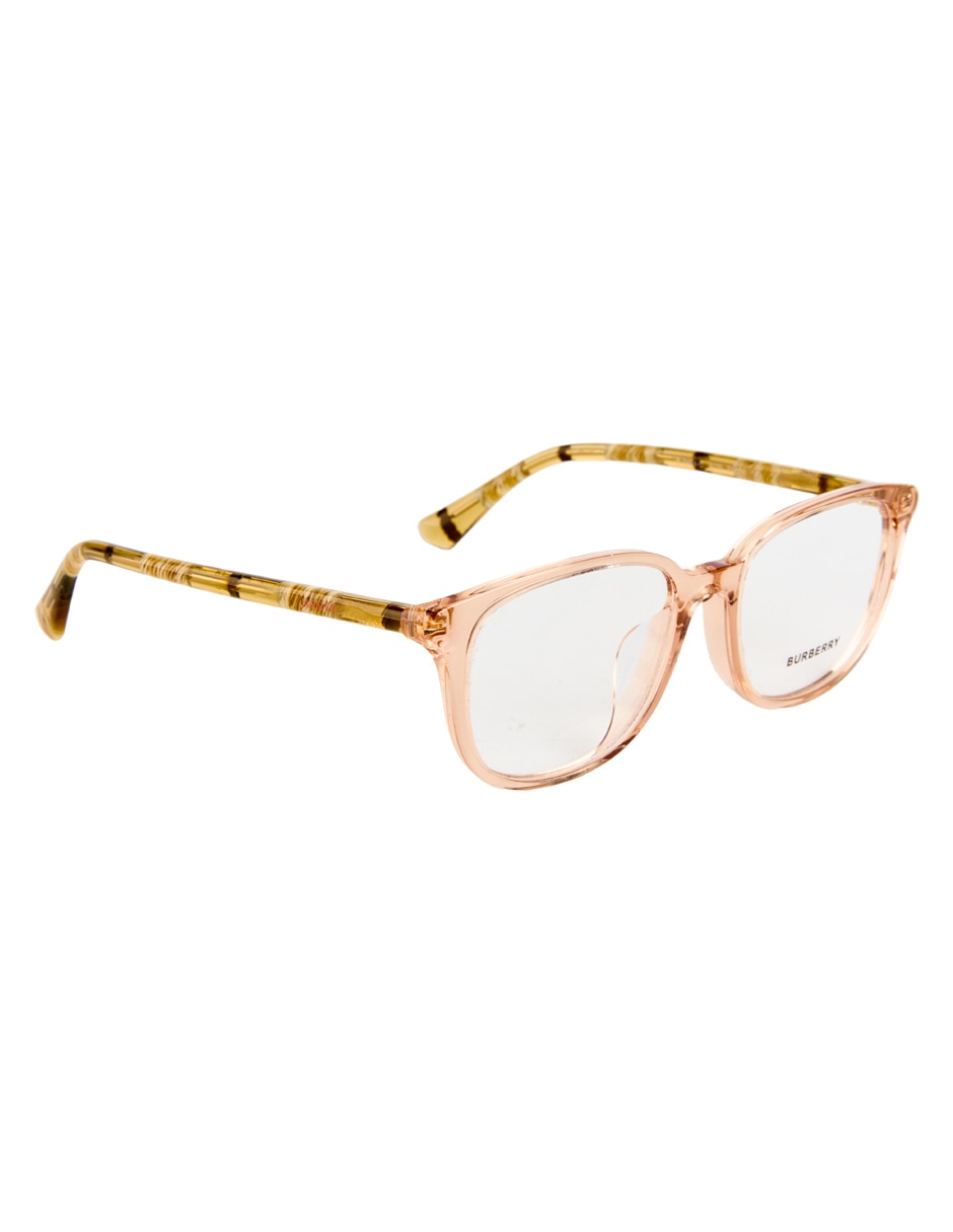 Armazón Burberry tubular check para mujer