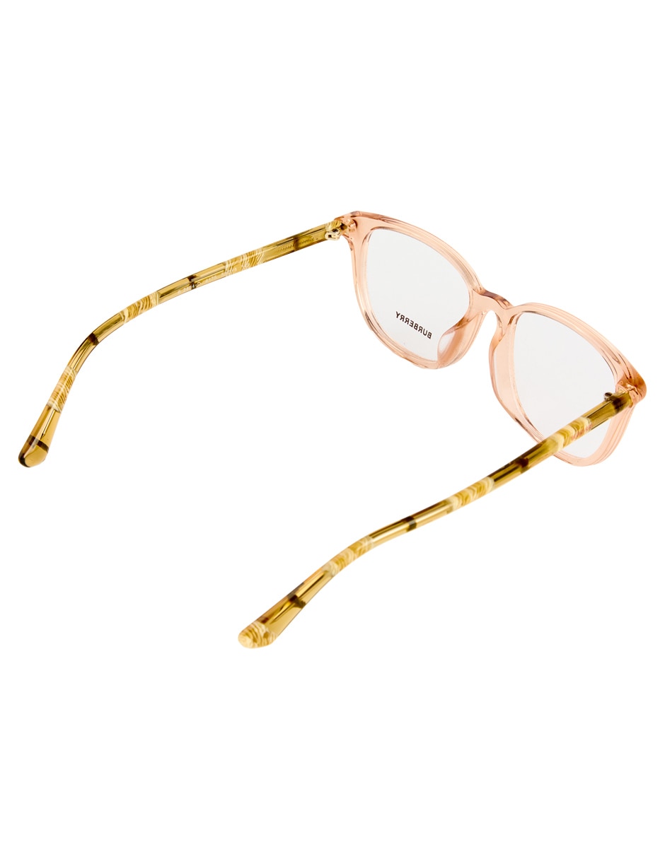 Armazón Burberry tubular check para mujer