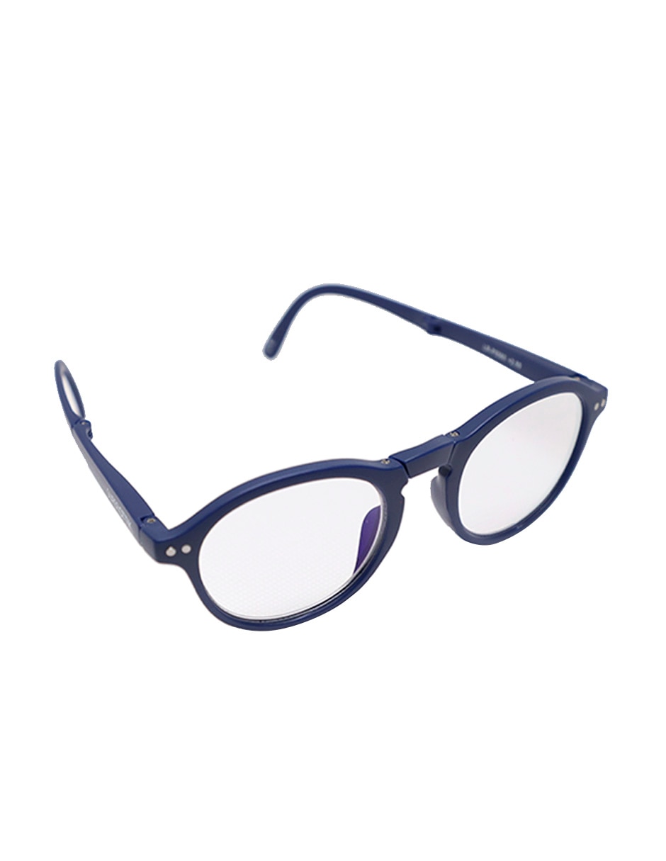 Lentes de lectura lr-p5560 azul redondo "para" (si aplica) unisex 2