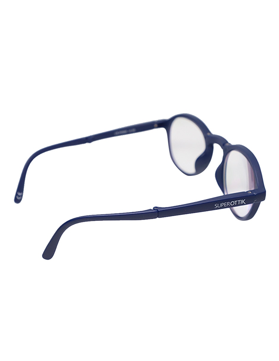 Lentes de lectura lr-p5560 azul redondo "para" (si aplica) unisex 4