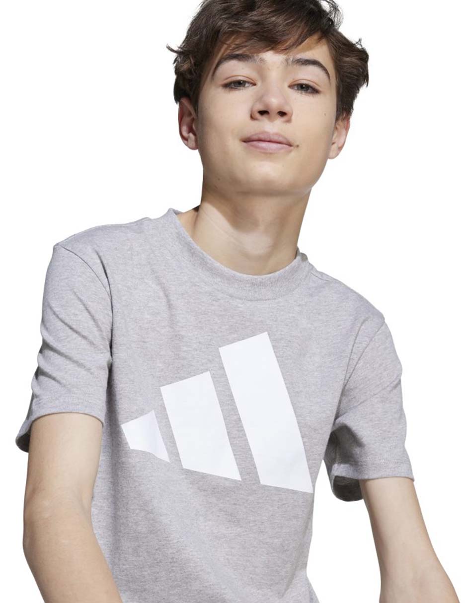 Playera Essentials manga corta para niño