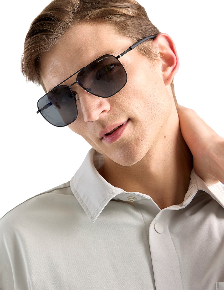 Lentes de sol Exchange Vibes 0AX2057S60008759 para hombre 6