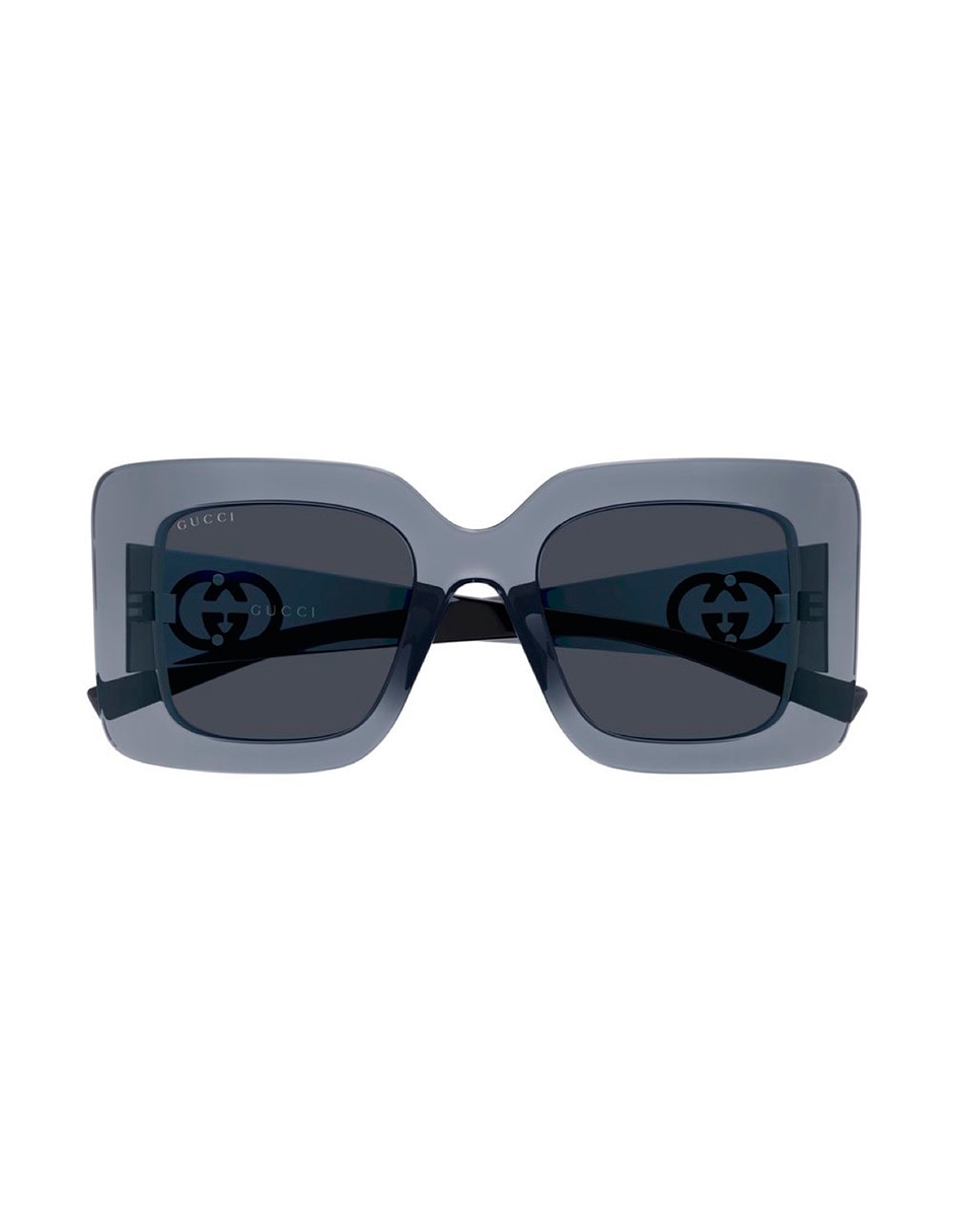 Lentes de sol interlocking g gg2025s para mujer 1