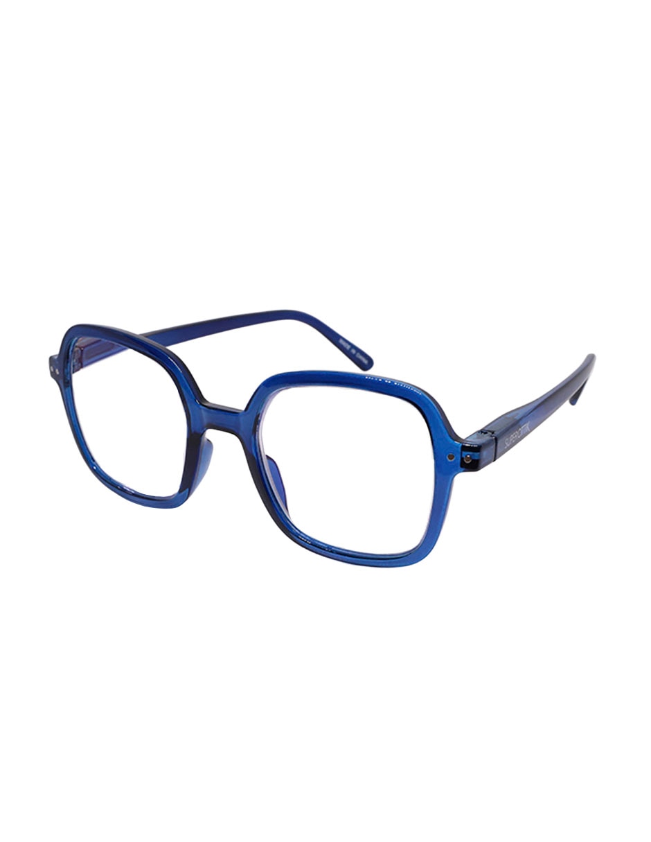 Lentes de lectura LRP 10705-6 Azul cuadrado unisex 5