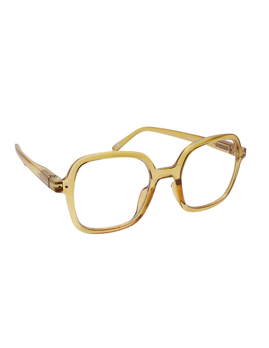 Lentes para luz azul superottik lrp10705-2 cuadrado unisex