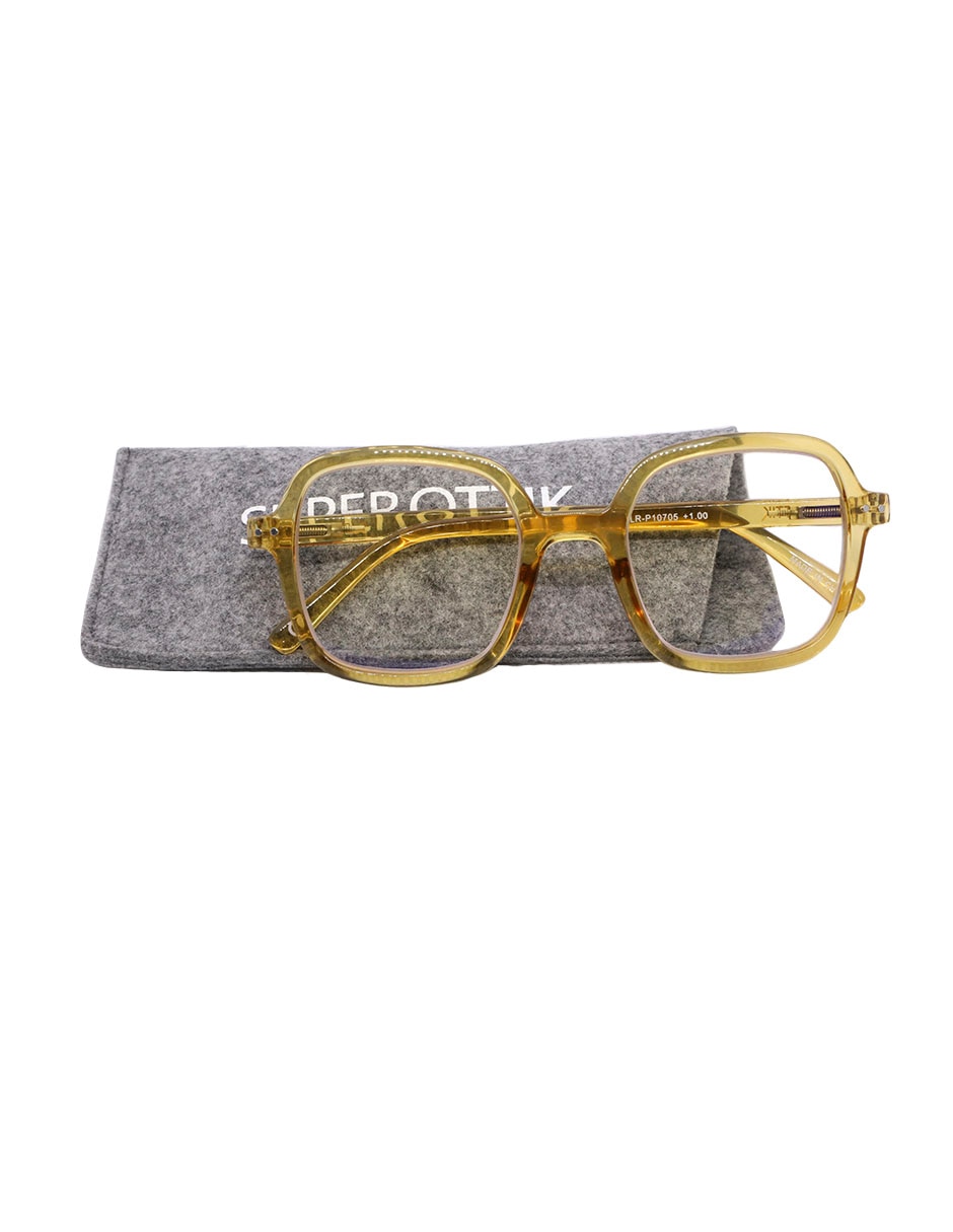 Lentes para luz azul superottik lrp10705-2 cuadrado unisex