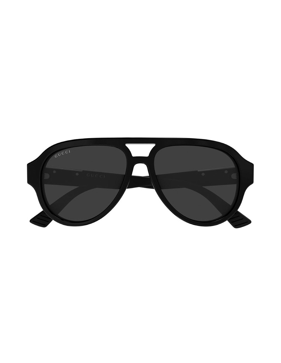 Lentes de sol web stripe gg2088s-001 para hombre
