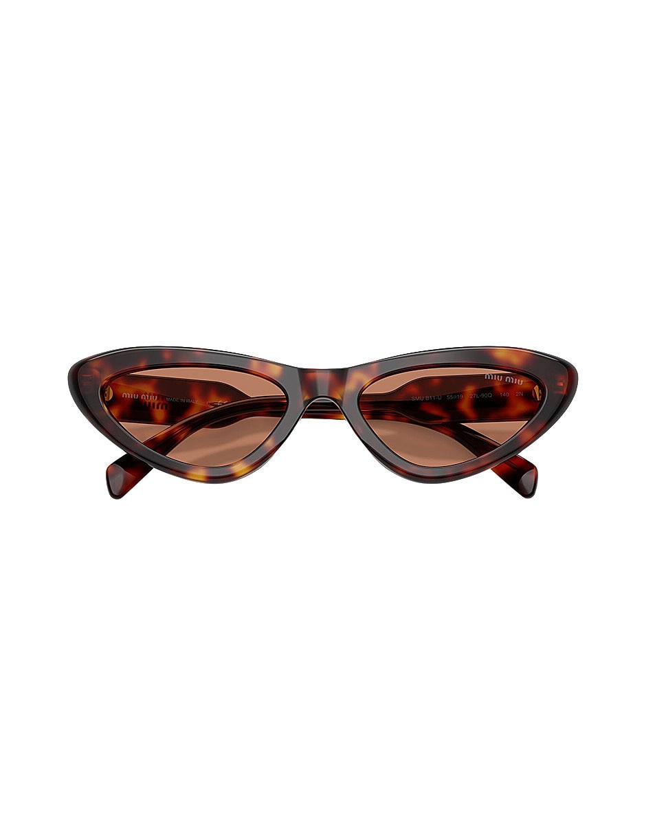 Lentes solares luxury 0mu b11su27l90q55 para mujer