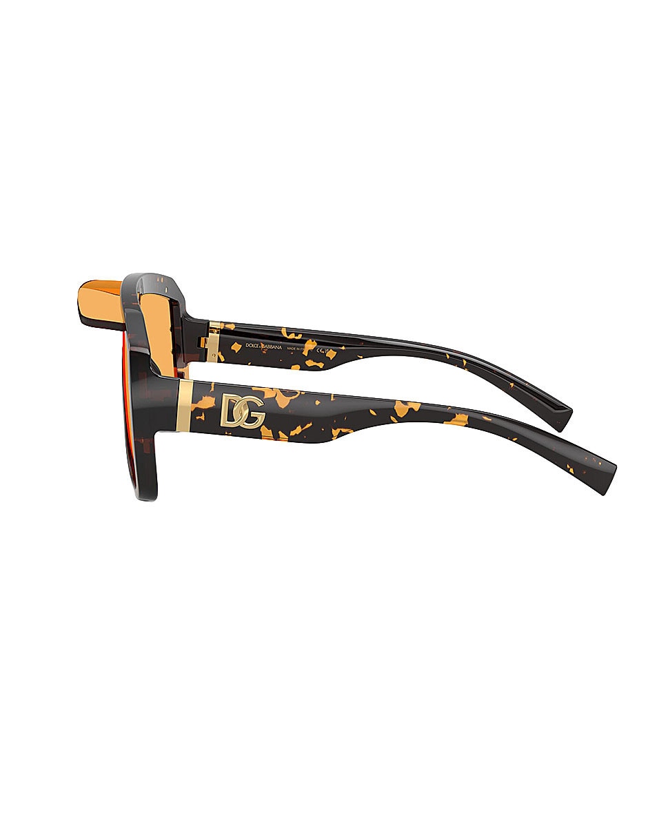 Lentes de sol dolce&gabbana luxury 0dg6205512/8537 unisex