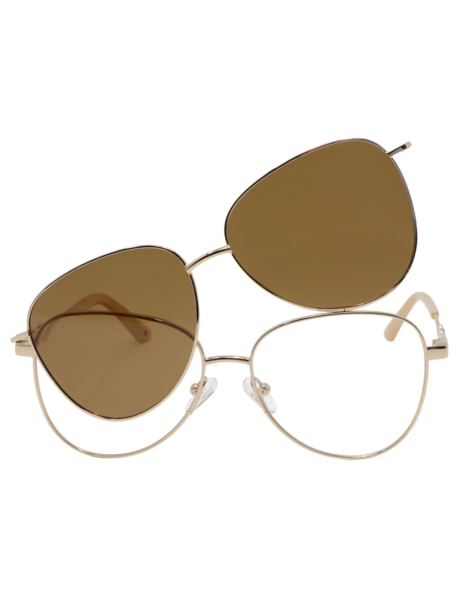 Armazón CLE100190GLD56 para mujer 1