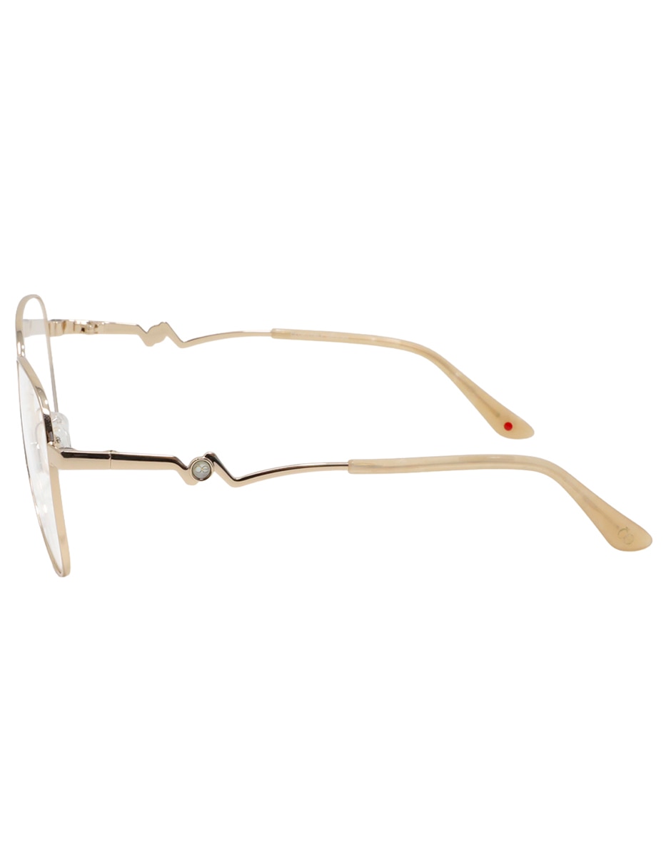 Armazón CLE100190GLD56 para mujer 4