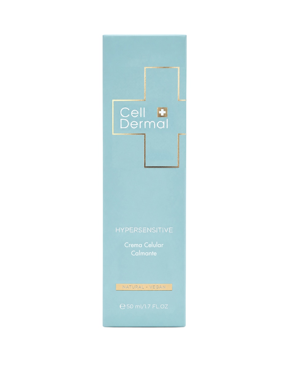 Crema facial recomendada para Calmar y aliviar la piel Día y noche Celldernarl Cellular Hyper Calming Cream para piel Sensible Crema facial recomendada para Calmar y aliviar la piel Día y noche Celldernarl Cellular Hyper Calming Cream para piel Sensible