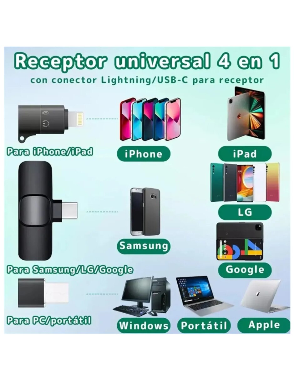 Micrófono remoto inalámbrico 3