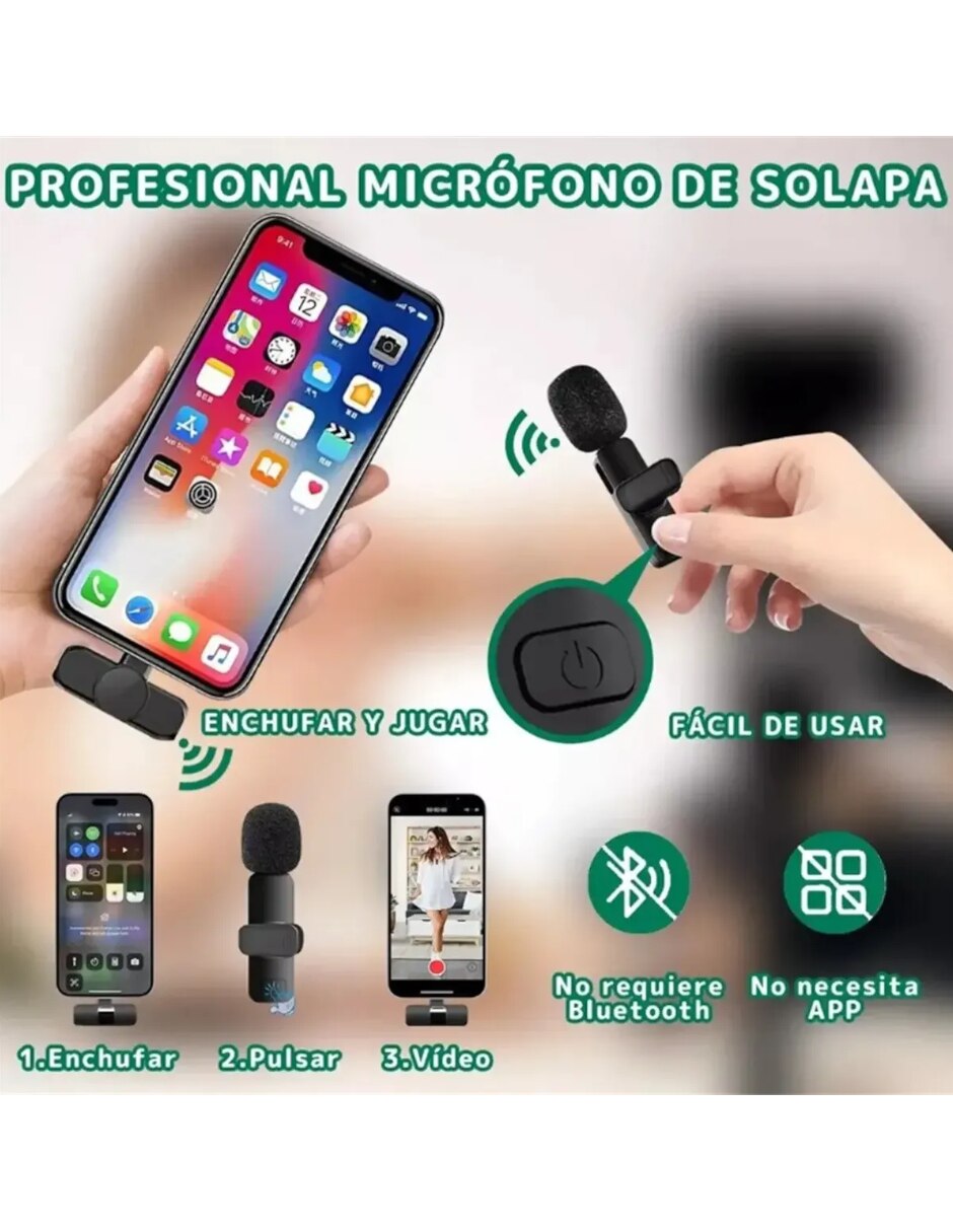 Micrófono remoto inalámbrico 5