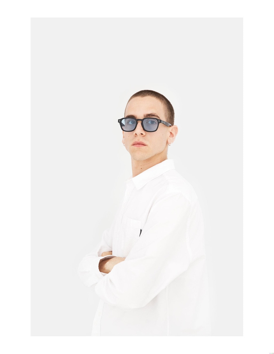 Lentes de sol luce black azure unisex
