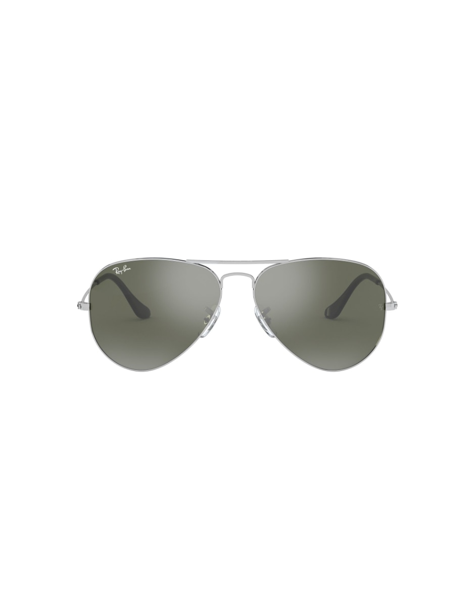 Lentes de sol aviator large metal unisex