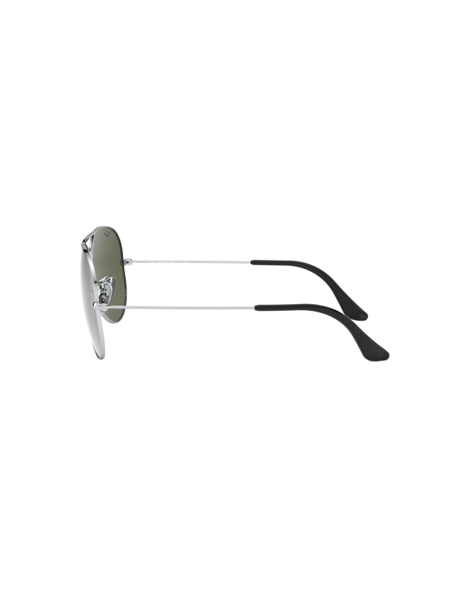 Lentes de sol aviator large metal unisex