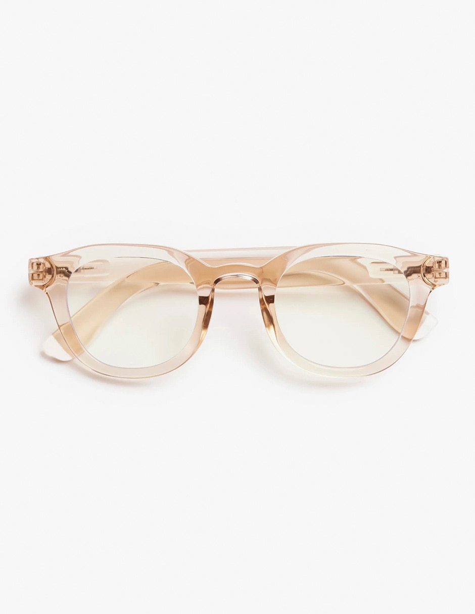 Lentes de lectura andy pink quartz brillante rectangular unisex Lentes de lectura andy pink quartz brillante rectangular unisex