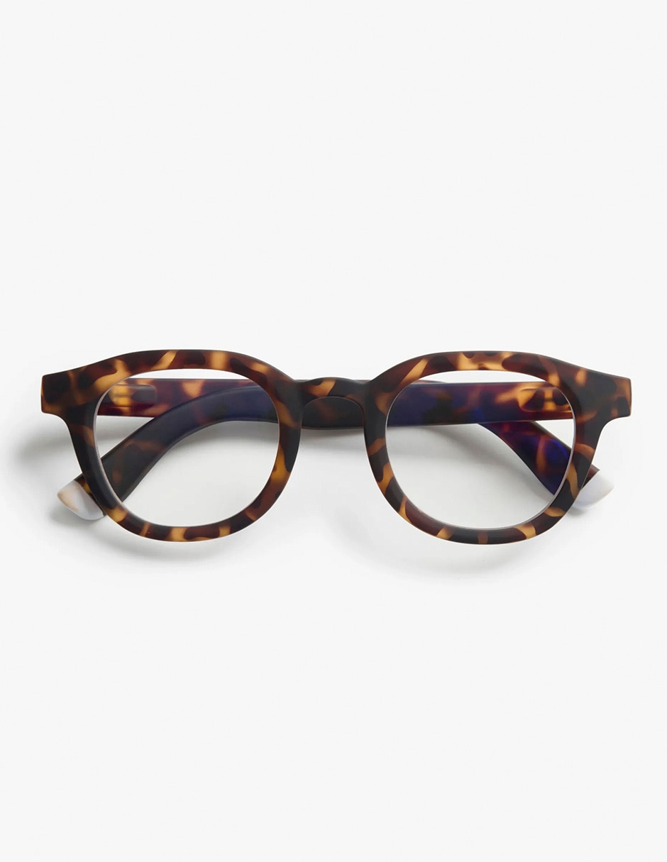 Lentes de lectura andy tortoise mate rectangular unisex
