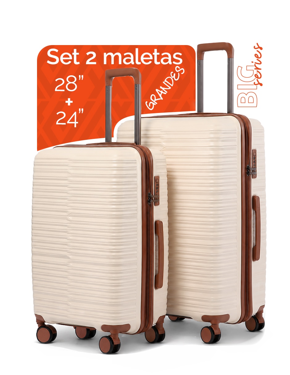 Set maletas de viaje cierre premium YKK Set maletas de viaje cierre premium YKK