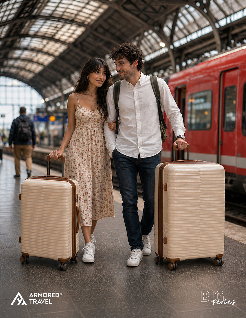 Set maletas de viaje Armored Travel cierre premium YKK